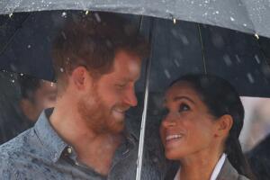 Meghan Markle y el príncipe Harry