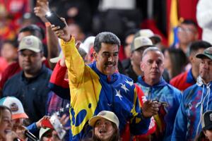 Maduro celebra resultado elecciones 2024