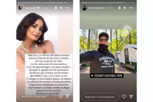 Dayanara Torres y Marcelo Gama finalizaron su relación