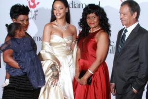 Rihanna y sus padres
