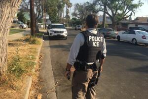 Operativo de ICE en Los Ángeles
