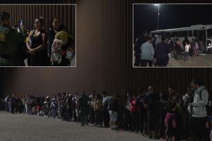 Miles de indocumentados cruzan por Yuma diariamente. 