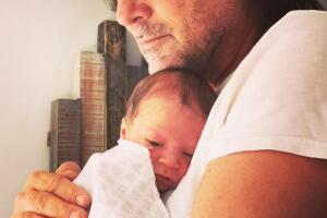 René Strickler y su hijo Ian