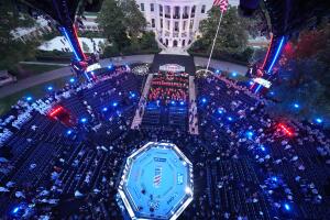 APTOPIX UFC Freedom 250