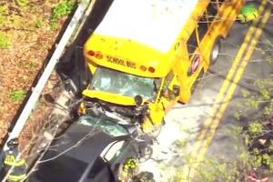 choque autobús escolar nueva york licencia de conducir