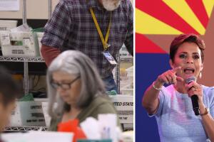 Amenazas a empleados electorales y sobre sospechoso a la oficina de Kari Lake: elecciones en Arizona.
