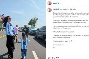 Este fue el mensaje que J Balvin publicó dedicado a Valentina Ferrer, solo tres días después de que ella asegurara que estaban separados.    