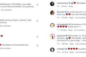 Los Famosos reaccionaron al nacimiento de la hija de Maite Perroni