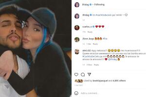 Frida Sofía y su supuesto nuevo novio.