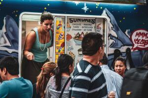 Busy Ice-Cream Truck - Toronto, ON