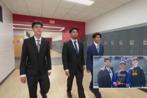 Tres estudiantes latinos de Aurora son aceptados en Harvard y harán historia juntos