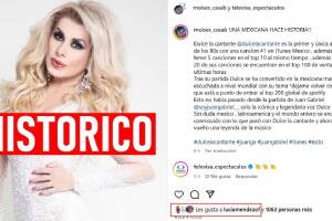 Dulce rompe récord con su música