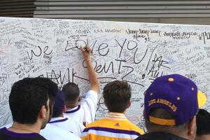 Aficionados de Kobe Bryant