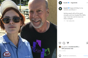Hija de Bruce Willis le dedicó mensaje de cariño en su cumpleaños