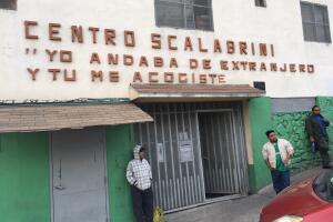 Albergue de los deportados en Tijuana