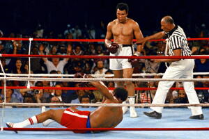 Muhammad Ali, george foreman
