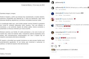 Galilea Montijo anunció su divorcio de Fernando Reina a través de un comunicado.