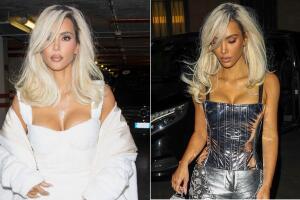 Desde ‘animal print’ hasta apretado corsé: los controvertidos vestidos de Kim Kardashian en Milán