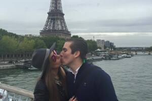 Galilea Montijo en Grecia