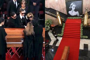 Luis Enrique Guzmán, hijo de Silvia Pinal, no fue visto junto con su familia en el homenaje póstumo a su madre en el Palacio de Bellas Artes de la Ciudad de México.  
