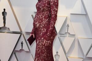 Krysten Ritter embarazada en los Premios Oscar 2019