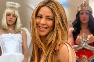 Shakira de Mujer Maravilla: su disfraz tras ser acusada de "colarse" en fiesta de Halloween
