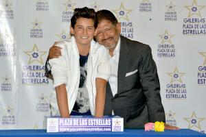 Emilio Osorio plasmó sus huellas