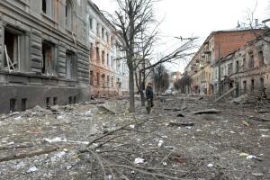 Kharkiv bombing UKRAINE-RUSSIA-CONFLICT