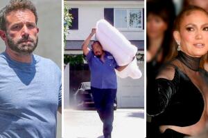 Jennifer López y Ben Affleck: captan al actor en plena mudanza para irse a vivir con la cantante