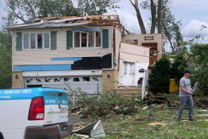 Lo que causó un tornado en Woodridge 