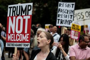 Protesta Trump