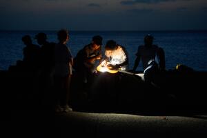 APTOPIX Cuba Blackout