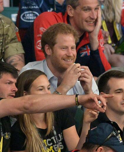 El Príncipe Harry durante los Invictus Games 2016.