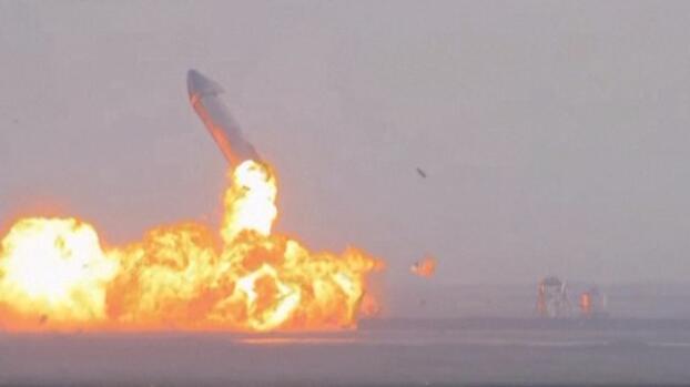 Tercer intento fallido: explota un prototipo de cohete de SpaceX minutos después de lograr el aterrizaje