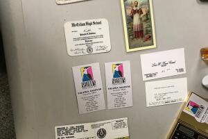 Los artículos en la bolsa de Yolanda Saldívar