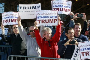 Simpatizantes de Donald Trump