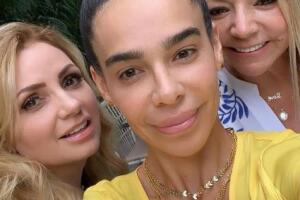 Ang´élica Rivera Marlli Arias mamá Maluma , marzo 2019