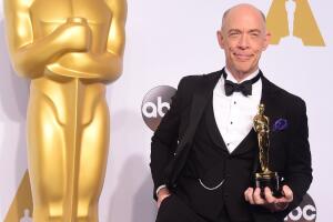 JK Simmons levou o primeiro Oscar da sua carreira com 60 anos