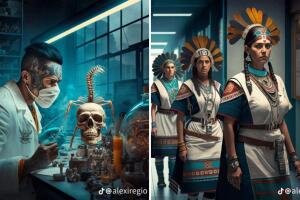Así se vería México si no hubiera sido conquistado por los españoles, según inteligencia artificial
