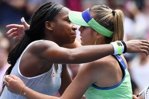 Sofía Kenin y Coco Gauff