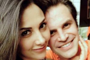 Mark Tacher y Cynthia Alesco