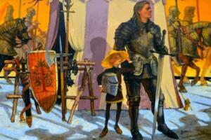 Ilustración de 'Un caballero de los siete reinos: El caballero errante'