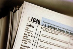 Planilla de declaración de impuestos.