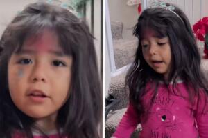 Niña despertó hablando "inglés" y dice que ya no habla español.