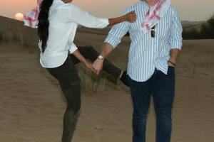 Francisca Lachapel y Francesco Zampogna