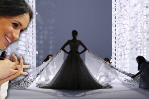 Todo apunta a que Meghan elegirá un vestido de la marca Ralph & Russo para casarse con el príncipe Harry.
