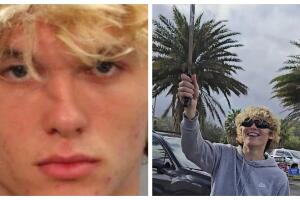 Caleb James Williams, un joven de 18 años, fue arrestado por amenazar a simpatizantes demócratas con un machete durante una protesta en Jacksonville.