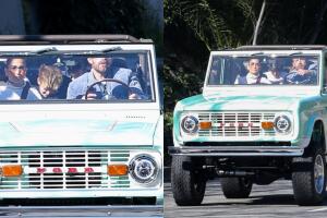 Ben Affleck por fin pasea a JLo en la lujosa camioneta de 256 mil dólares que ella le regaló 