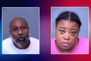 Kevin Lavell Rhymes y a su novia, Laquasha Lachell Sebastian fueron arrestados