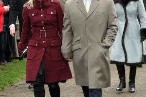 Royals Attend Christmas Day Service At Sandringham